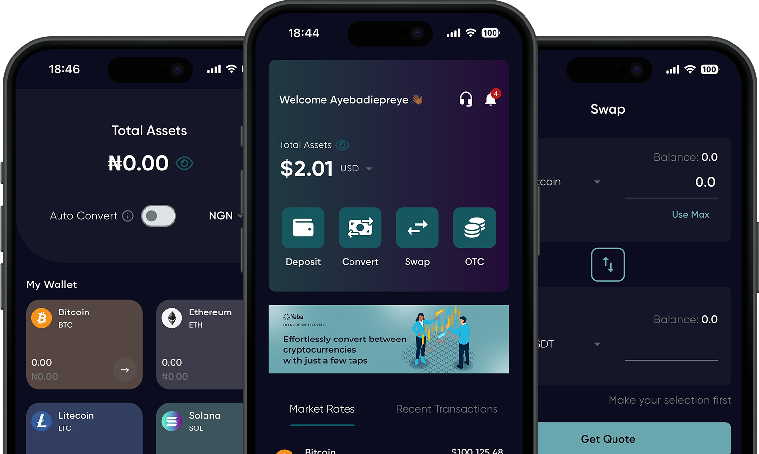 Yeba App images